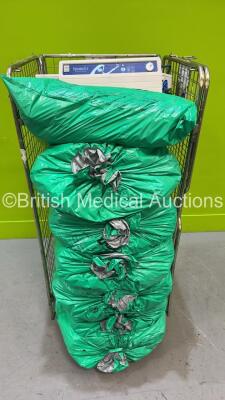 Cage of 7 x Inflatable Mattresses and 7 Pumps (Cage Not Included) *H*