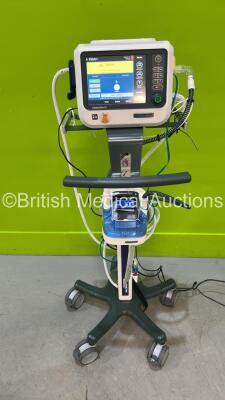 Hamilton Medical Hamilton-C1 Ventilator Ref 161001 Software Version 3.0.3 - Running Hours 2195 with Hamilton H900 Humidifier and Hoses (Powers Up) *S/N 14393* **Mfd 2018**