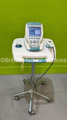 Verathon BVI 9400 Bladder Scanner with Transducer and Battery on Stand (Powers Up) ***CI176***