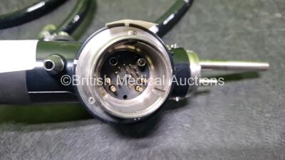 Olympus TJF-240 Video Duodenoscope - Engineer's Report : Optical System - No Fault Found, Angulation - No Fault Found , Insertion Tube - No Bending Rubber, Light Transmission - No Fault Found, Channels - No Fault Found, Leak Check - Excessive From Bending - 5