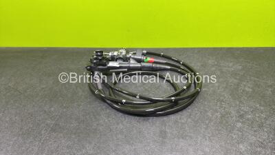 Olympus CF-240DL Video Colonoscope - Engineer's Report : Optical System - No Fault Found, Angulation - No Fault Found, Insertion Tube - No Fault Found, Light Transmission - No Fault Found, Channels - No Fault Found, Leak Check - No Fault Found *2300091*