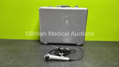 Karl Storz 11272 VN Video Cystoscope in Case - Engineer's Report : Optical System - See Photo, Angulation - No Fault Found, Insertion Tube - No Fault Found, Light Transmission - No Fault Found, Channels - No Fault Found, Leak Check - No Fault Found, Other