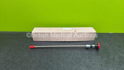 Richard Wolf Panoview 8934.441 10.0mm Diameter 0 Degree 310mm Length Laparoscope in Box - Engineer's Report : Optical Image - No Fault Found, Light Transmission - No Fault Found, Insertion Tube - No Fault Found *42901*