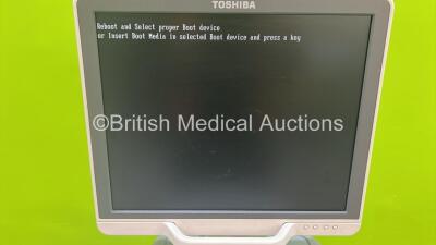 Toshiba Xario 100 Flat Screen Ultrasound Scanner TUS-X100 *S/N 99C1513613* **Mfd 2015** (Powers Up - HDD REMOVED - Missing Dials / Buttons) - 3