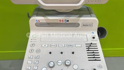 Toshiba Xario 100 Flat Screen Ultrasound Scanner TUS-X100 *S/N 99C1513613* **Mfd 2015** (Powers Up - HDD REMOVED - Missing Dials / Buttons) - 4