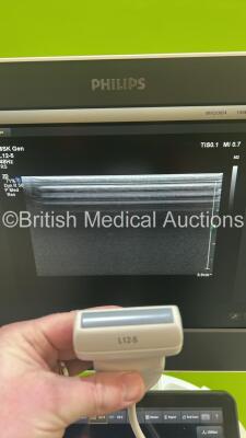 Philips Affiniti 70G Flat Screen Ultrasound Scanner Ref 989605416151 SVC HW A.1 *S/N USD16F0294* **Mfd 2016** Software Version 1.5.8.916 with 3 x Transducers / Probes (C5-1 / L12-5 50 and C9-2) (Powers Up) - 8