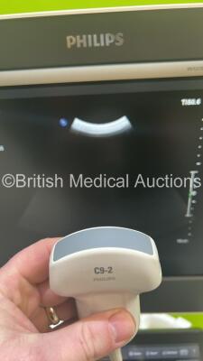 Philips Affiniti 70G Flat Screen Ultrasound Scanner Ref 989605416151 SVC HW A.1 *S/N USD16F0294* **Mfd 2016** Software Version 1.5.8.916 with 3 x Transducers / Probes (C5-1 / L12-5 50 and C9-2) (Powers Up) - 10