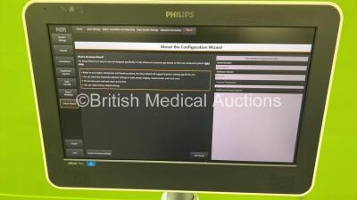 Philips Affiniti 70G Flat Screen Ultrasound Scanner Ref 989605416151 *S/N US915F0825* **Mfd 2015** SVC HW A.1 Software Version 4.0.2.525 with 3 x Transducer / Probes (C5-1 / C9-2 / L13-5) (Powers Up) ***CD108*** - 16