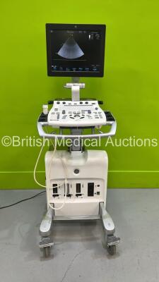 GE Vivid S6 Flat Screen Ultrasound Scanner Ref H45041FT *S/N 4596VS6* **Mfd 2013** Application Software Version 12.2 Revision Build 68 System Software Version 8.0.2 with 1 x Transducer / Probe (M4S-RS Ref 5308251 *Mfd 02/2013*) and Sony UP-D897 Digital Gr