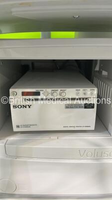 GE Voluson E8 Flat Screen Ultrasound Scanner Ref BT19 *S/N E43194* **Mfd 2019** Software Version EC340 (19.0.2.4001) with 5 x Transducers / Probes (9L-D Ref 5194432 *Mfd 2012* / 9L-D Ref 5194432 *Mfd 2019* / ML6-15-D Ref 5199103 *Mfd 2019* / C2-9-D Ref 54 - 26