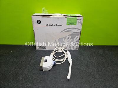 GE E8C Ref 2297883 Ultrasound Transducer / Probe (Mark on Head and Damaged Cable - See Photo) *Untested*