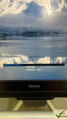 GE Venue Ultrasound Scanner Ref R2 *S/N VEB002329* **Mfd 01/2019** Application Software Version 302 Revision 105.0 System Software Version 18.0.106.0 with 2 x Transducers / Probes (C1-5-D Ref 5384874 *Mfd 2018* and L12n-RS Ref 5505759 *Mfd 01/2019*) (Powe - 5