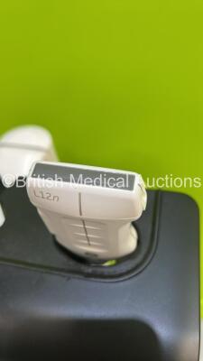 GE Venue Ultrasound Scanner Ref R2 *S/N VEB002329* **Mfd 01/2019** Application Software Version 302 Revision 105.0 System Software Version 18.0.106.0 with 2 x Transducers / Probes (C1-5-D Ref 5384874 *Mfd 2018* and L12n-RS Ref 5505759 *Mfd 01/2019*) (Powe - 9