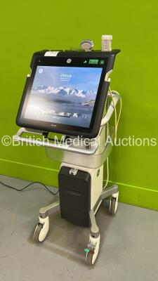 GE Venue Ultrasound Scanner Ref R2 *S/N VEB002329* **Mfd 01/2019** Application Software Version 302 Revision 105.0 System Software Version 18.0.106.0 with 2 x Transducers / Probes (C1-5-D Ref 5384874 *Mfd 2018* and L12n-RS Ref 5505759 *Mfd 01/2019*) (Powe - 10