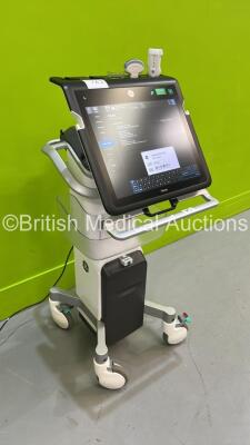 GE Venue Ultrasound Scanner Ref R2 *S/N VEB002329* **Mfd 01/2019** Application Software Version 302 Revision 105.0 System Software Version 18.0.106.0 with 2 x Transducers / Probes (C1-5-D Ref 5384874 *Mfd 2018* and L12n-RS Ref 5505759 *Mfd 01/2019*) (Powe - 23