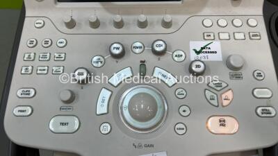 Toshiba Aplio 300 TUS-A300 Flat Screen Ultrasound Scanner *S/N WAB1522031* **Mfd 02/2015** Software Version AB_V5.10*R100 with 1 x Transducer / Probe (PLT-1204BT *Mfd 06/2015*) and Sony UP-D898MD Digital Graphic Printer (Powers Up) ***IR088*** - 3