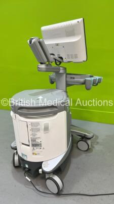 Siemens Acuson S2000 Flat Screen Ultrasound Scanner Model No10041461 *S/N 210598* **Mfd 2014** Software Version 500.1.074 (Powers Up) - 5