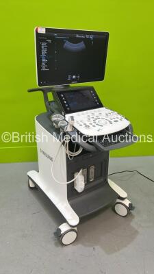 Samsung HS70A Flat Screen Ultrasound Scanner *S/N S0X6M3HH600016J* **Mfd 2016** Software Version 2.00.03.0313 with 1 x Transducer / Probe (CA1-7A) (Powers Up - Some Casing Damage - See Pictures) ***CD064***