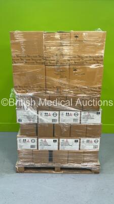 Pallet of 40 Boxes of MediBac Anti Bacterial Hand Sanitizer and 14 x Boxes of NovoFine 30G 8mm Tips (Out of Date) ***RAK***