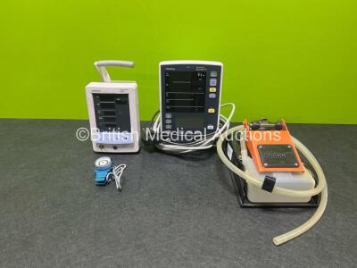 Job Lot Including 1 x Mindray Datascope Duo Unit, 1 x Mindray Datascope Accutorr Unit, 1 x Ambu Manual Footswitch