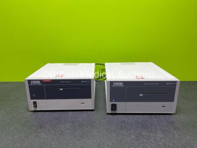 Job Lot Including 1 x Karl Storz-Endoscope 20096020 AIDA Control NEO Unit (Powers Up, HD Removed By Vendor), 1 x Karl Storz - Endoskope AIDA Control NEO 20046120 (Powers Up, HDD Removed)