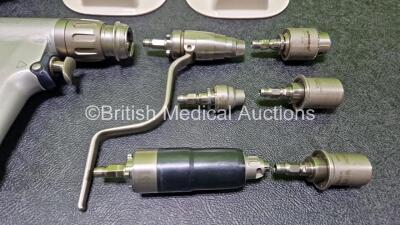 Job Lot Including 1 x deSoutter Medical Orthodrive Sagittal Saw Ref DBK-701 Handpiece, 1 x deSoutter Medical Orthodrive Rotary Ref MBQ-700 Handpiece with 1 x WQ-710 Wire/Pin Driver, 1 x CQ-700 Recip Saw, 1 x Large AO/Synthes Ref 15490, 1 x Hudson Ref 1553 - 6