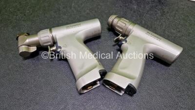 Job Lot Including 1 x deSoutter Medical Orthodrive Sagittal Saw Ref DBK-701 Handpiece, 1 x deSoutter Medical Orthodrive Rotary Ref MBQ-700 Handpiece with 1 x WQ-710 Wire/Pin Driver, 1 x Large AO/Synthes Ref 15490, 1 x Zimmer Ref 15460, 1 x Keyed Chuck Ref - 6