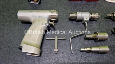 Job Lot Including 1 x deSoutter Medical Orthodrive Sagittal Saw Ref DBK-701 Handpiece, 1 x deSoutter Medical Orthodrive Rotary Ref MBX-670 Handpiece with 1 x WX-600 Wire Driver, 1 x CQ-700 Recip Saw, 1 x High Torque AO Reamer, 1 x CX-650 Recip Saw, 1 x DX - 6