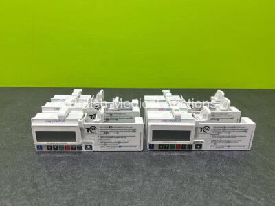 6 x CME Mckinley T34 Syringe Pumps (6 x Power Up, 1 x Damaged Screen)