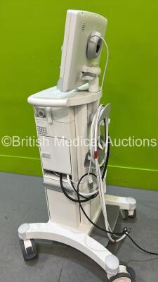 Maquet Servo i Ventilator on Stand Model No 06487800 - System Software Version v8.00.01 - Running Hours 412 *Mfd 2020* with Hoses (Powers Up) *SN 95529* - 3