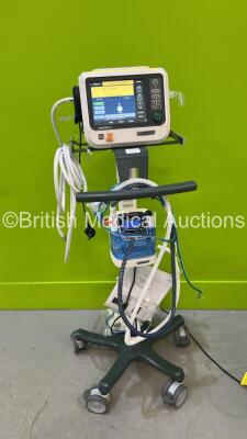 Hamilton Medical Hamilton-C1 Ventilator Ref 161001 Software Version 3.0.3 - Running Hours 2301 with Hamilton H900 Humidifier and Hoses (Powers Up) *S/N 14468* **Mfd 2018**