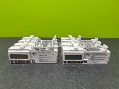 8 x CME Mckinley T34 Syringe Pumps (All Power Up)