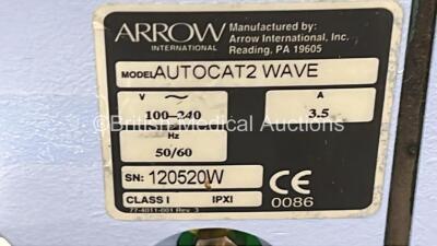 Arrow AutoCAT2Wave Intra-Aortic Balloon Pump (Draws Power - Blank Screen) *120520W* - 4