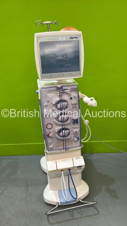 Fresenius Medical Care 5008S CorDiax Dialysis Machine Software Version 4.63 - Running Hours 43141 (Powers Up)