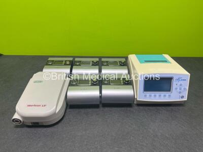 Mixed Lot Including 1 x Optikon Pacline Unit, 1 x Devilbiss Horizon Model 8001 Nebulizer, 5 x ResMed S9 Autoset CPAPS (All Power Up with Stock Power Supply) *SN 23131432387 / 23141440821 / 22151959460 / 23142300255 / 22151823689 / 804481*