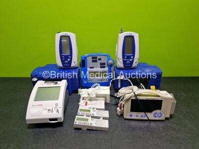 Mixed Lot Including 2 x TCM4 Radiometers, 1 x GE Dinamap PRO 400V2 Vital Signs Monitor, 2 x Welch Allyn Spot Vital Signs Monitors, 2 x Mckinley T34 Ambulatory Syringe Pumps, 1 x Bayer Healthcare Clinitek Status ANalyzer, 1 x Ultratec PD1 Dopplex Doppler a