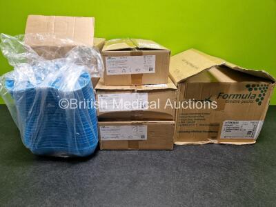 Job Lot of Mixed Medical Consumables and Approx 30 x Kidney Dishes *cage*