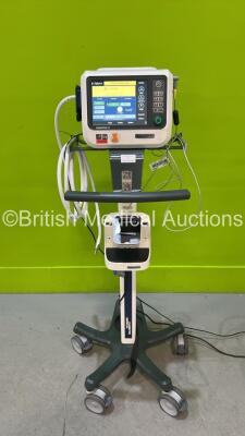 Hamilton Medical Hamilton-C1 Ventilator Ref 161001 Software Version 3.0.3 - Running Hours 2602 with Hamilton H900 Humidifier and Hoses (Powers Up) *S/N 14443* **Mfd 2018**