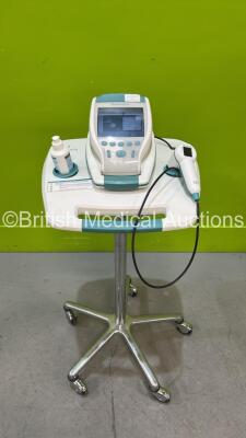 Verathon BVI 9400 Bladder Scanner with Transducer on Stand (Powers Up with Stock Battery - Not Included)