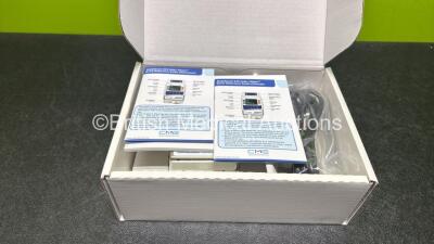 5 x CME Bodyguard 323 Colour Vision Infusion Pumps with User Manuals, Quick Reference Guides, Docking Stations and Power Supplies (All in Original Packaging) *Stock Photo Used* - 4