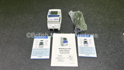 5 x CME Bodyguard 323 Colour Vision Infusion Pumps with User Manuals, Quick Reference Guides, Docking Stations and Power Supplies (All in Original Packaging) *Stock Photo Used* - 5