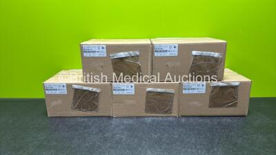 5 x Alcor Sentinel Plus Enteral Feeding Pumps with Power Supplies and Operators Manuals (All in Original Packaging) *Stock Photo Used* - 2