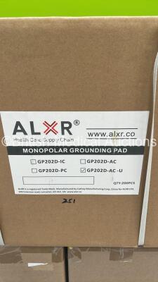 Pallet of 12 Boxes of ALXR Monopolar Grounding Pads *All Expired - Like New In Box* ***RAK*** **Stock Photo Used** - 3