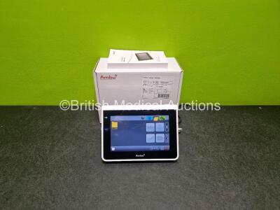 Ambu aView Ref 405002000 Monitor (Powers Up)in Box with Power Supply and li-ion Battery *gl*