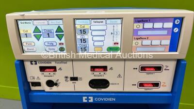 Valleylab ForceTriad Electrosurgical / Diathermy Unit Version 4.00 *Mfd 2014* on Stand (Powers Up) *GL* - 2