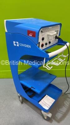 Valleylab ForceTriad Electrosurgical / Diathermy Unit Version 4.00 *Mfd 2014* on Stand (Powers Up) *GL* - 4