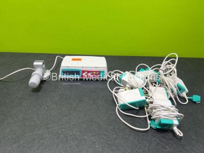 Job Lot Including 1 x B.Braun Infusomat Space Infusion Pump with 6 x Power Supplies and 1 x Pole clamp