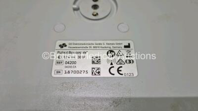 GS Corpuls3 Slim Defibrillator Ref : 04301 (Powers Up) with Corpuls Patient Box Ref : 04200 (Powers Up) with Pacer, Oximetry, ECG-D, ECG-M, CO2, CPR, NIBP and Printer Options with 4 and 6 Lead ECG Leads, CPR Cable, CO2 Cable with TG-121T Cable, Hose with - 14