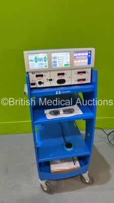 Valleylab ForceTriad Electrosurgical / Diathermy Unit Version 4.00 *Mfd 2016* with Dome Footswitch on Stand (Powers Up) *GL*