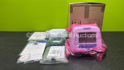 Flight Medical Flight 60 Ventilator with Tubing, Hose, Disposable Filters, Quick Release Kit and Opposite Connectors (Unused in Original Packaging) *Stock Photo Used*